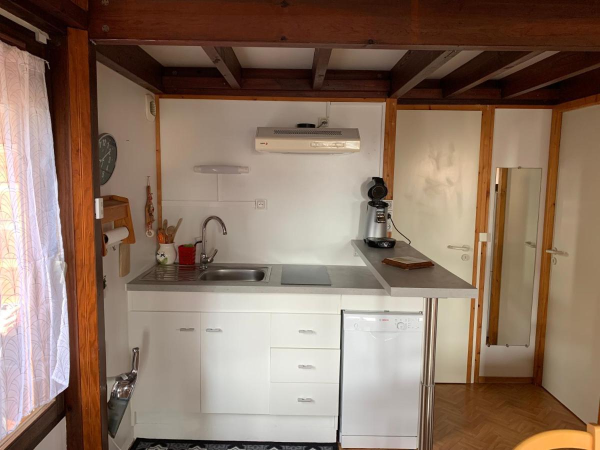 Chaleureux Chalet En Bord De Mer แมร์วิลล์-ฟรองซีวิลล์-พลาจ ภายนอก รูปภาพ